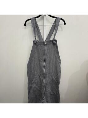 agnès b. homme Paris Striped Overalls Large